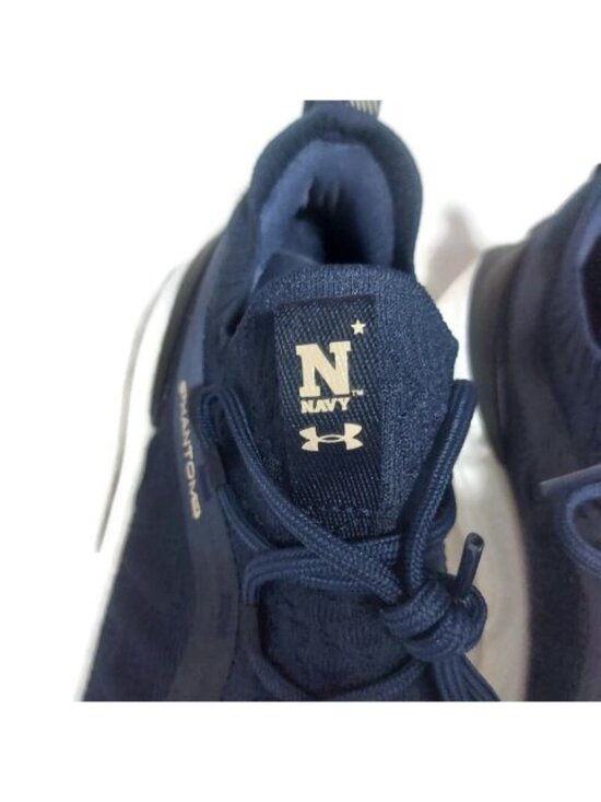 Under Armour Phantom 4 Mens Size 9.5 Navy Midshipmen Blue UA Training Shoes New main image 5